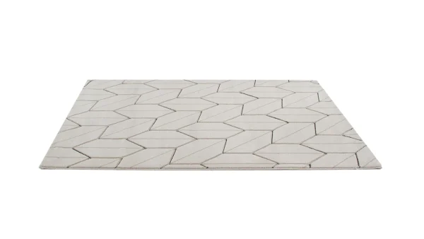 marques pas cher Tapis Design Beige Naturel 160 X 230 Cm CORN 3