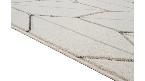 marques pas cher Tapis Design Beige Naturel 160 X 230 Cm CORN 4