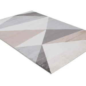 vente en ligne Tapis Design Blanc, Beige Et Gris 160 X 230 Cm TAPEZI 9