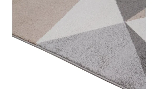 vente en ligne Tapis Design Blanc, Beige Et Gris 160 X 230 Cm TAPEZI 4